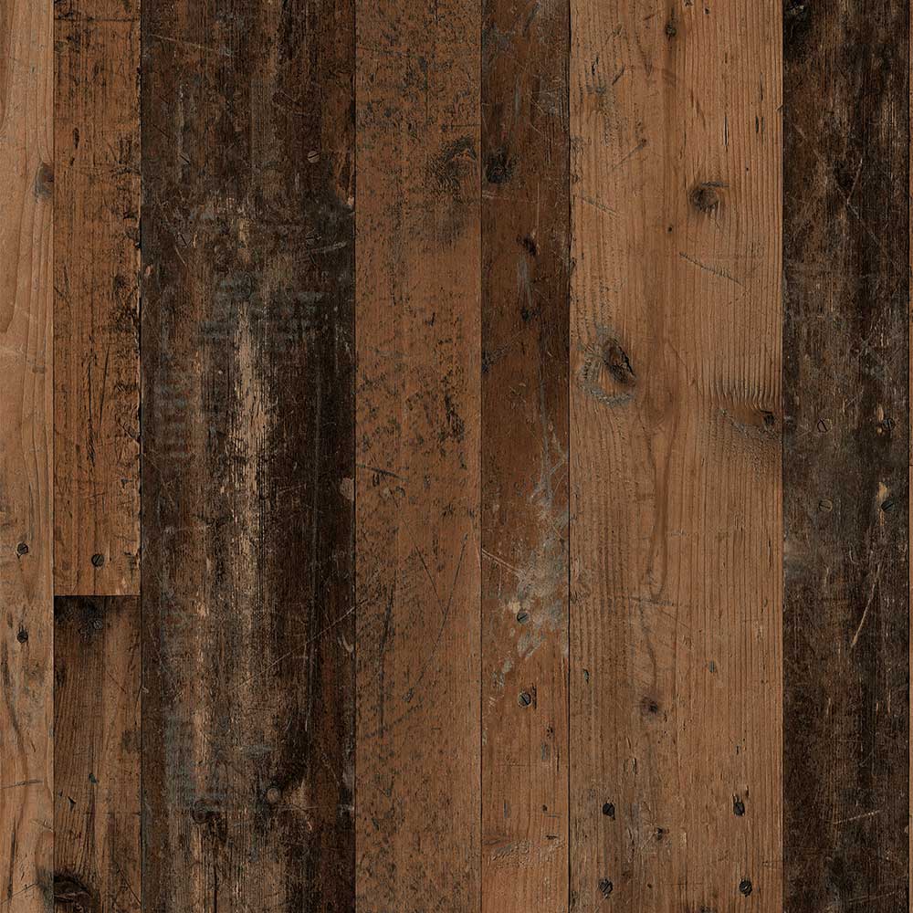 Highboard im Altholz Look & Anthrazit - Bosco