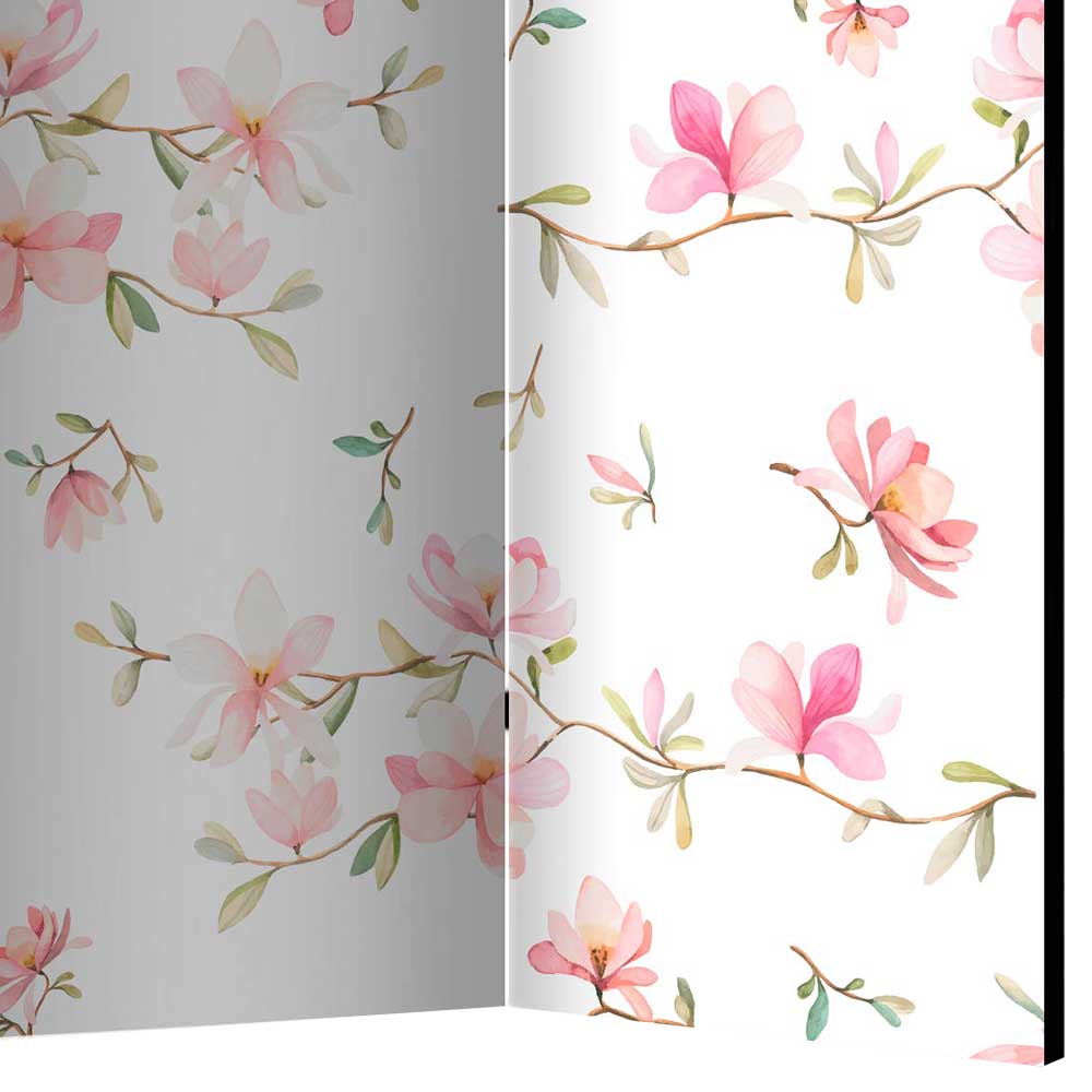 Paravent mit Magnolien Zweigen bedruckt - Estville