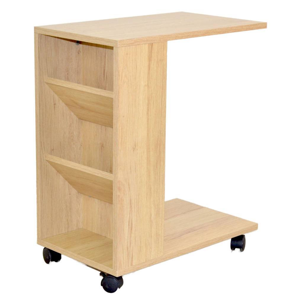 Anstelltisch in Eiche Natur Holzoptik - Monika