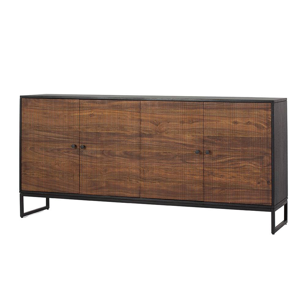 Design-Sideboard aus Mangoholz und Palisander - Ondarroa
