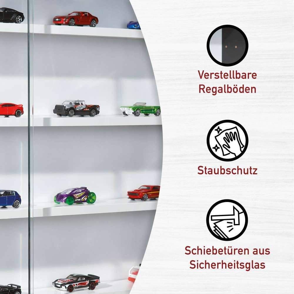 Moderne Hängevitrine für Sammlungen 80x60x10 - Lovro