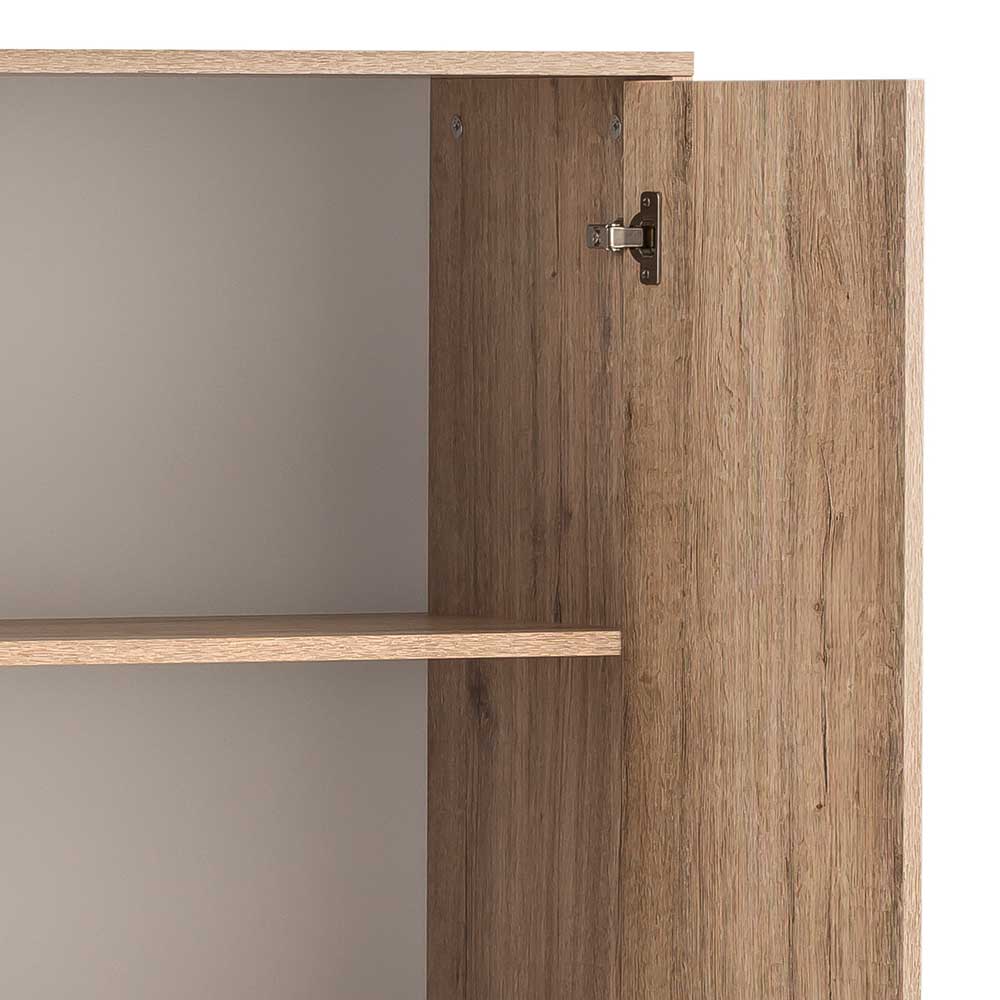 Holzoptik Büroschrank in Wildeiche - Jytte