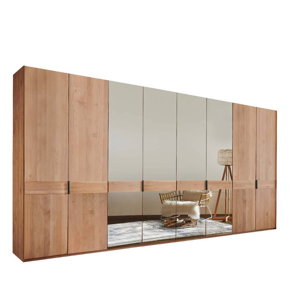 216 cm hoher XXL-Kleiderschrank in Erle - Murray