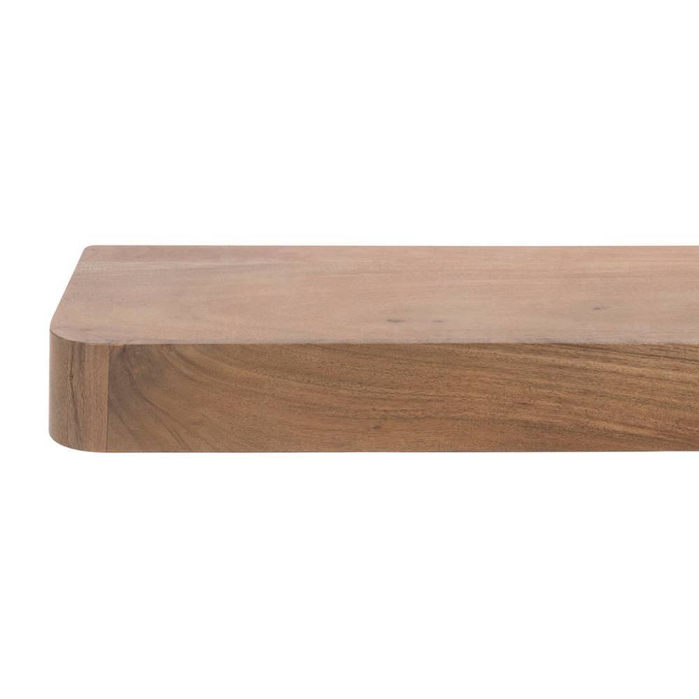 Wandboard aus Akazie Massivholz in Braun - Emila