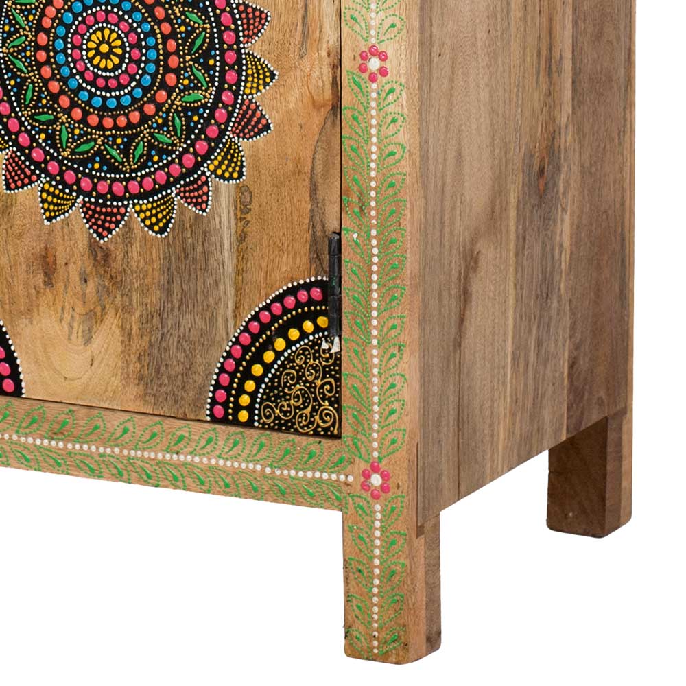 Ethno Style Highboard handbemalt - Azua