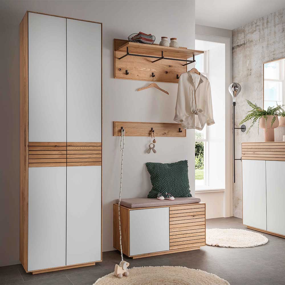 200 cm hoher Schuhschrank mit Doppeltür - Zonga
