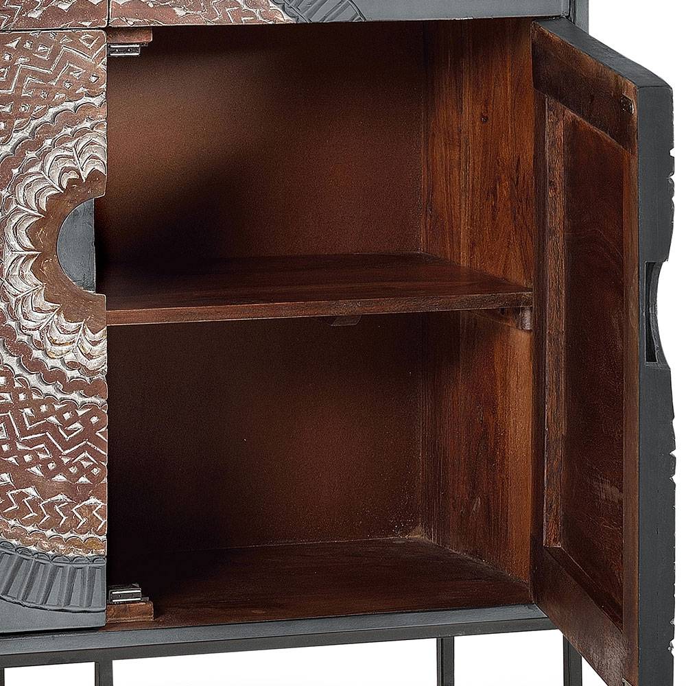 Kombi-Kommode - dekorativ mit Mandala - Mesusco