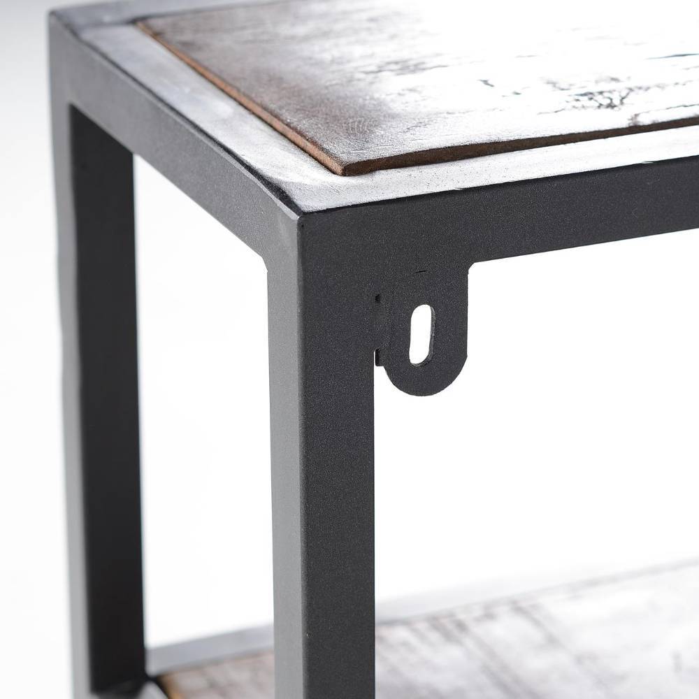 Shabby Chic Wandregal aus Recyclingholz - Essna