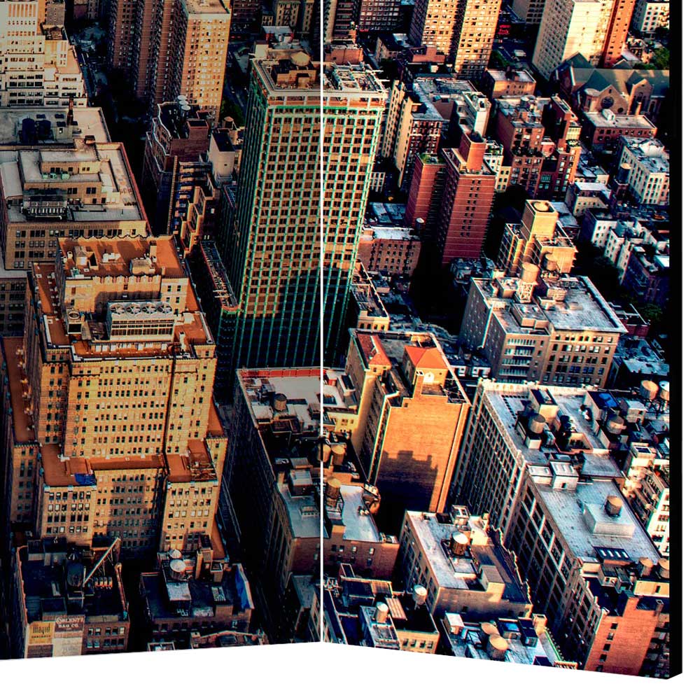 Paravent New York aus der Vogelperspektive - Alicudi
