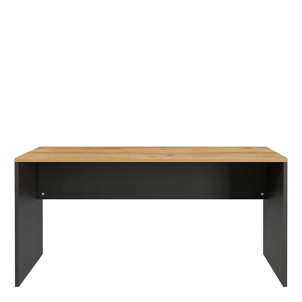 Schreibtisch mit Wangengestell 158x79 cm - Contrage