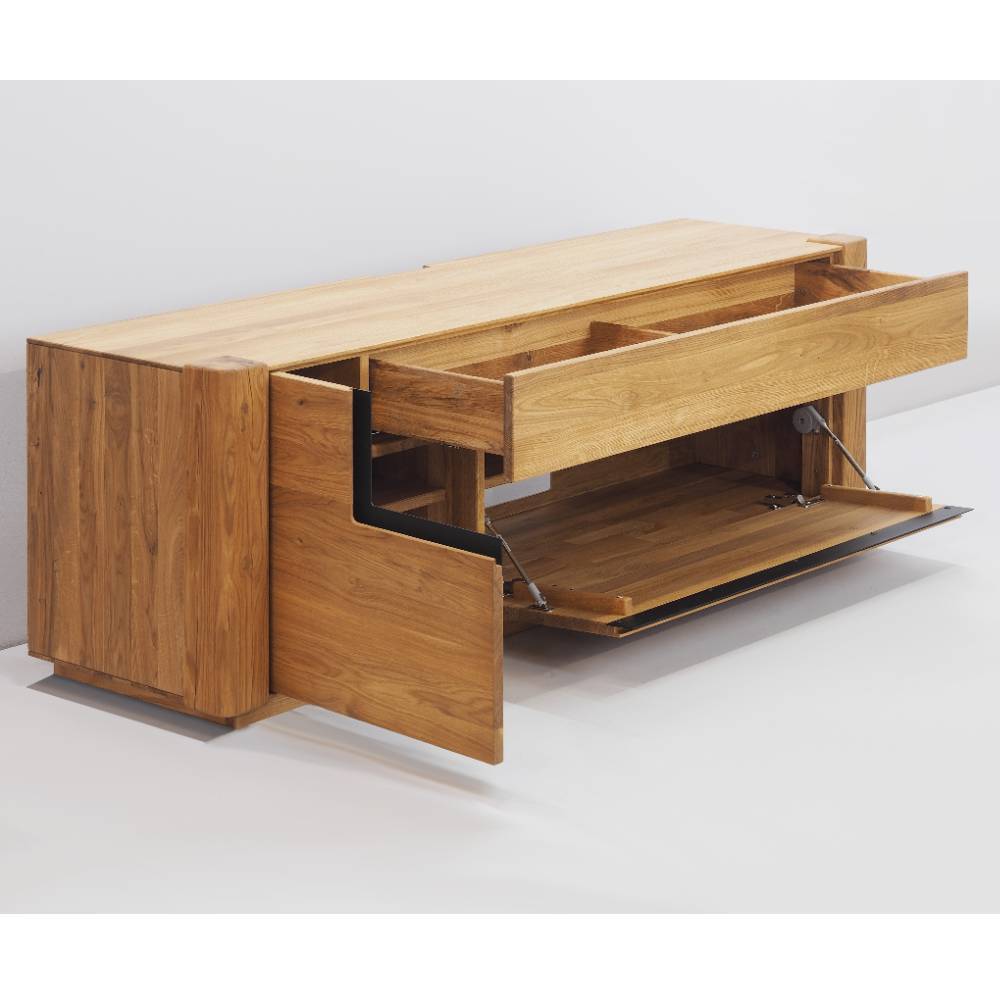 TV-Board aus Eiche Massivholz - Sofija