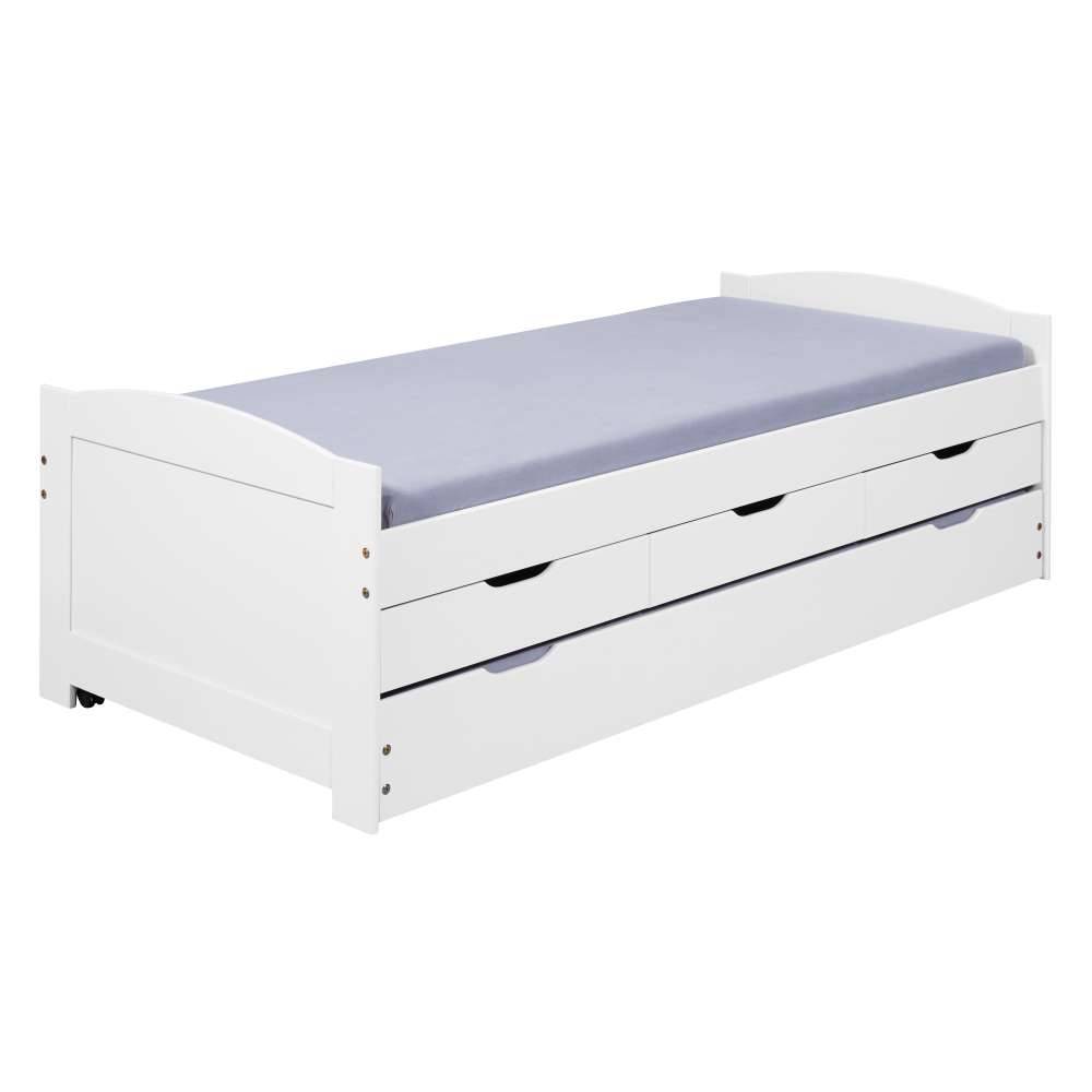 Bett Nanini in Weiß