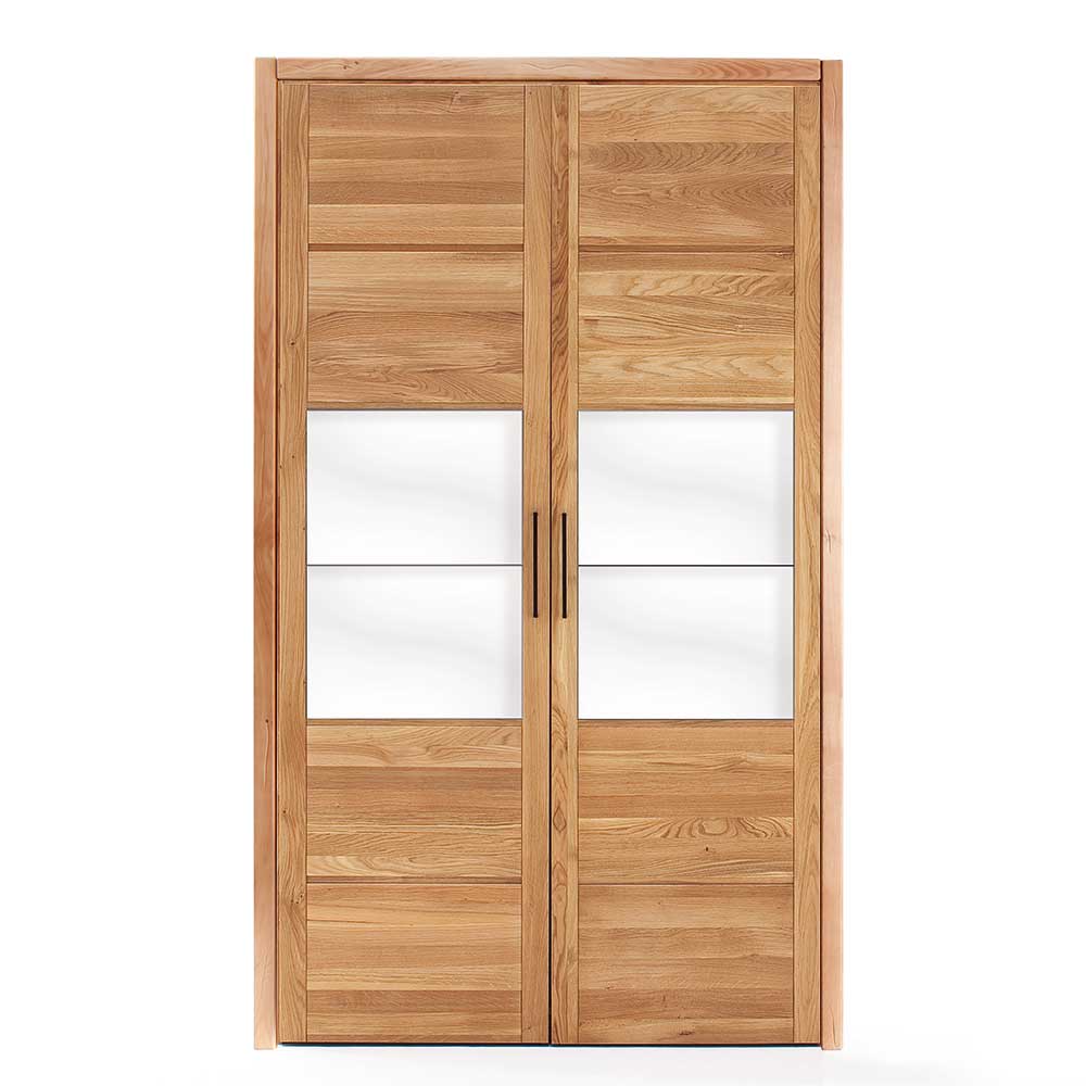 Schlafzimmerschrank mit Doppeltür aus Wildeiche - Zaisan