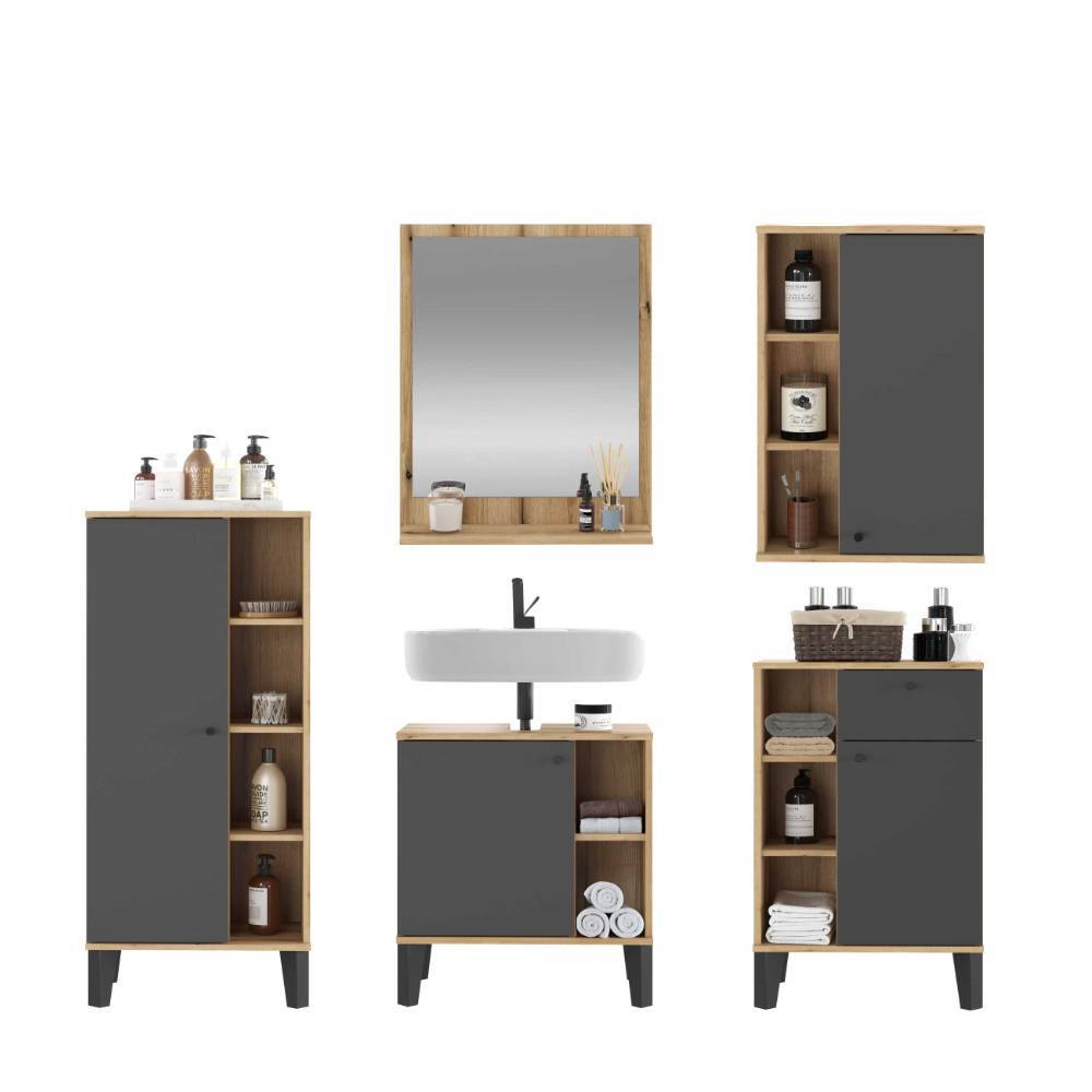 Badeinrichtung komplett modern - Niniana (fünfteilig)