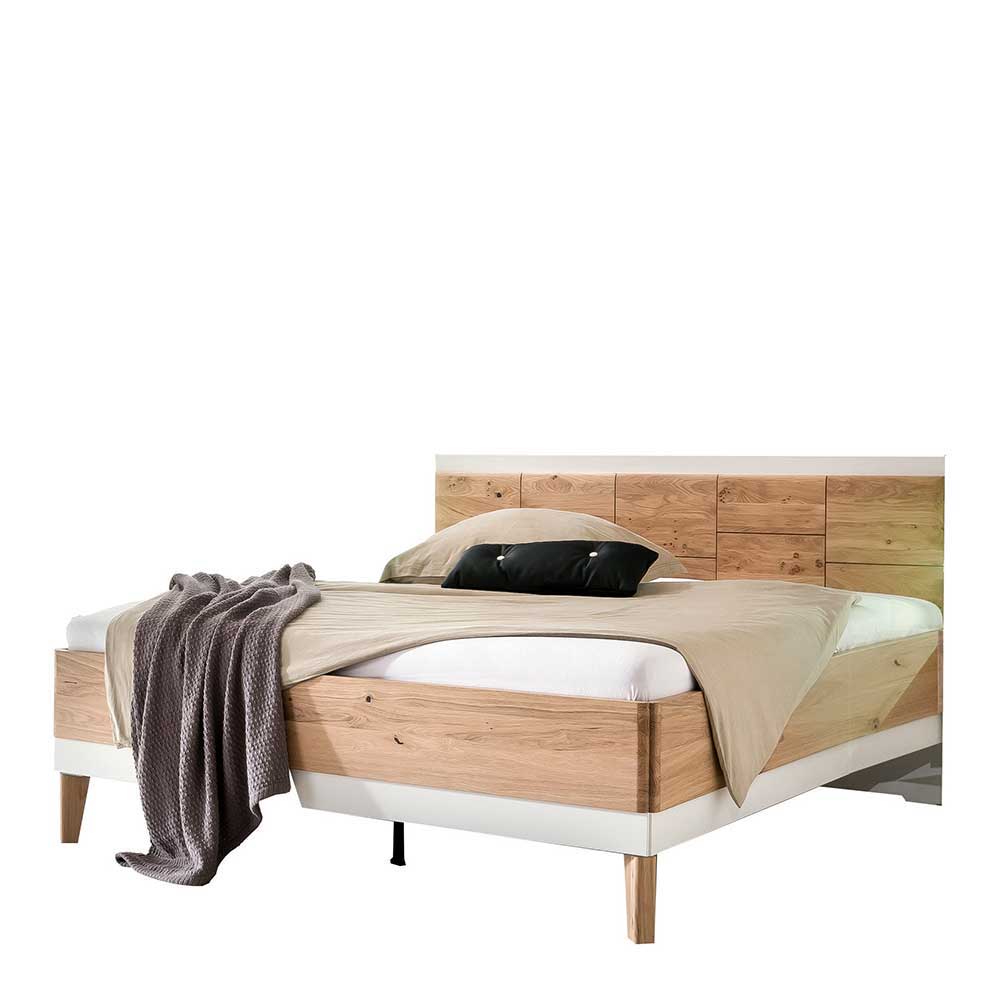 Moderne Schlafzimmereinrichtung zweifarbig - Rodicco (vierteilig)