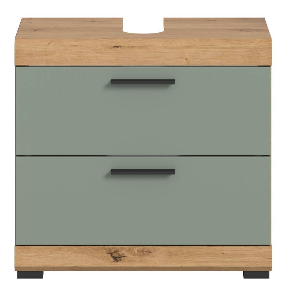 Waschbeckenunterschrank in Salbeigrün - Tamdato