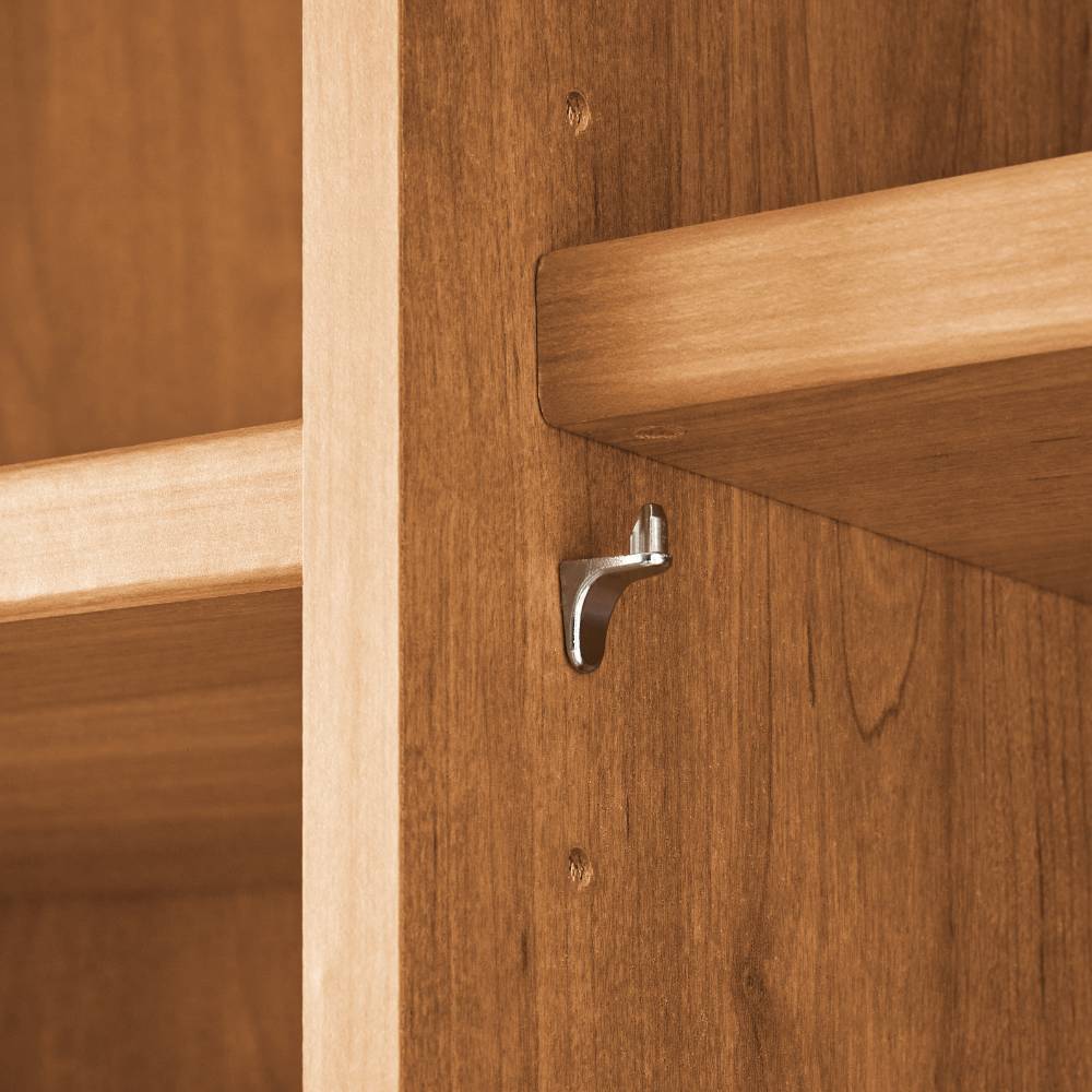 6-türiger Kleiderschrank in Weiß - Crucav