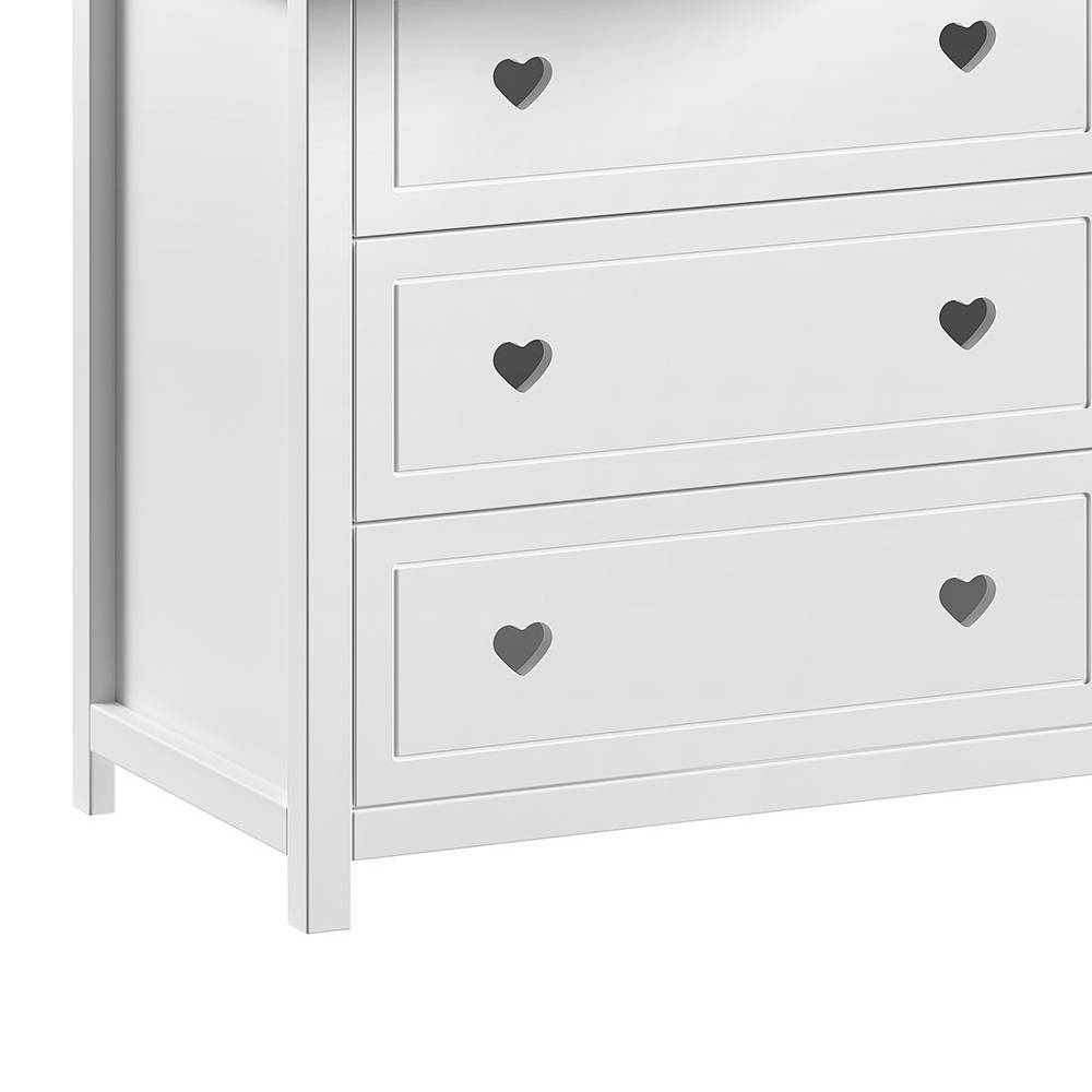 Babybett und Wickelkommode Set - Grandory (dreiteilig)