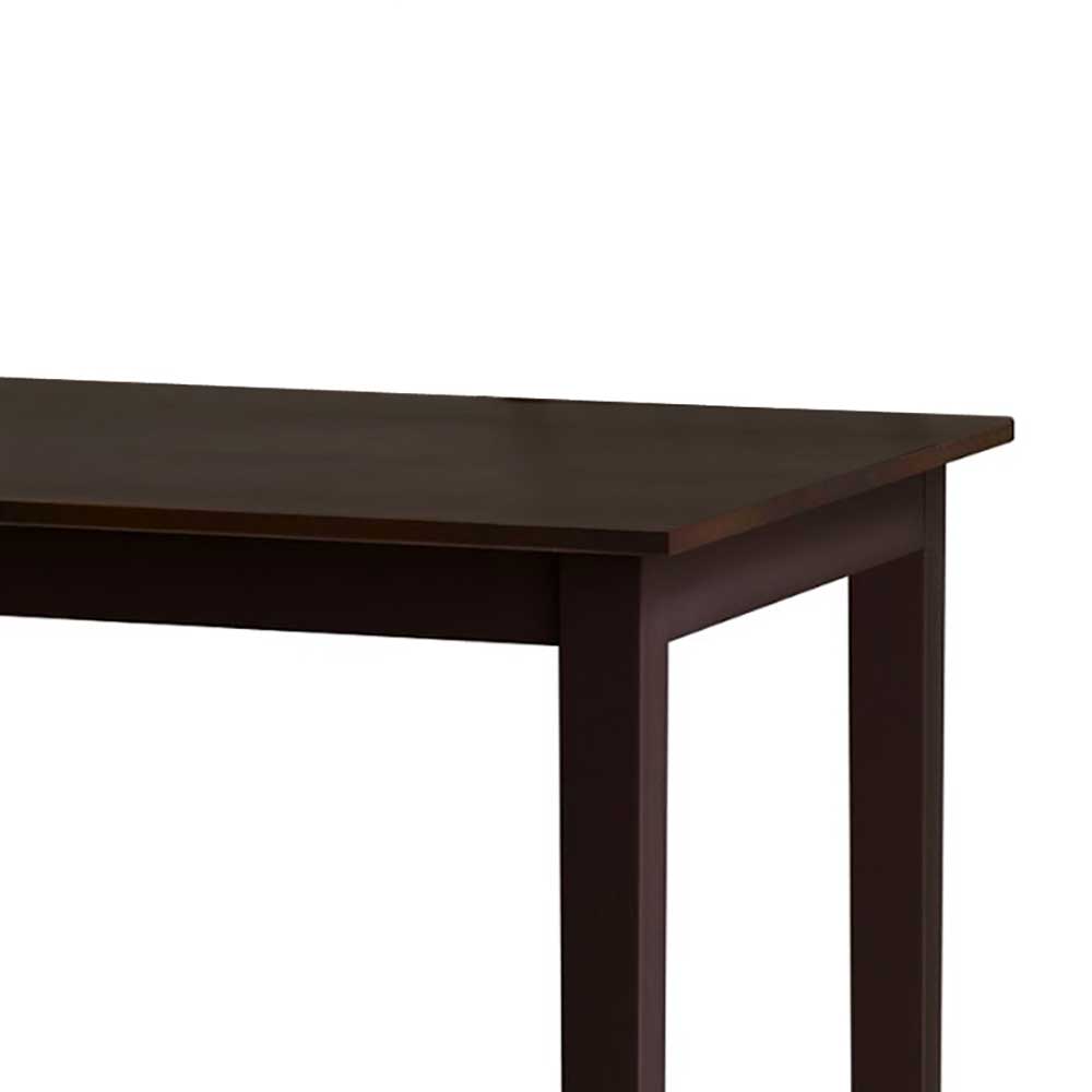 Esszimmer Tisch in Schwarzbraun lackiert - Cotton