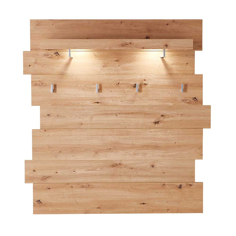 Garderobenpaneel in Holz Optik Wildeiche - Symbrosia