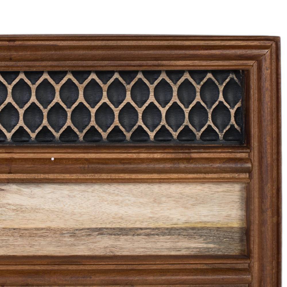 Design-Lowboard aus Mangobaum Massivholz - Teoloro