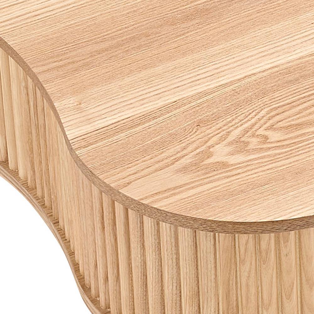 Design-Sofatisch in Esche Natur Furnier - Olcian