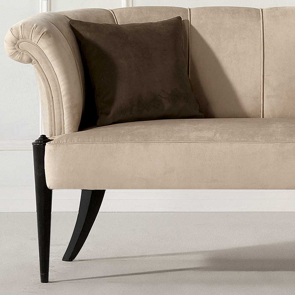 Design Esstisch Sofa in Beige - Toina