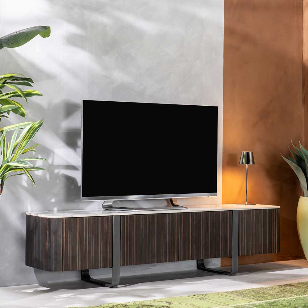 TV Element mit weißer Keramik Deckplatte - Estaguma
