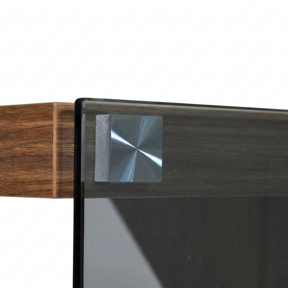 Designer-Schreibtisch in Walnuss Holzoptik - Vallonda