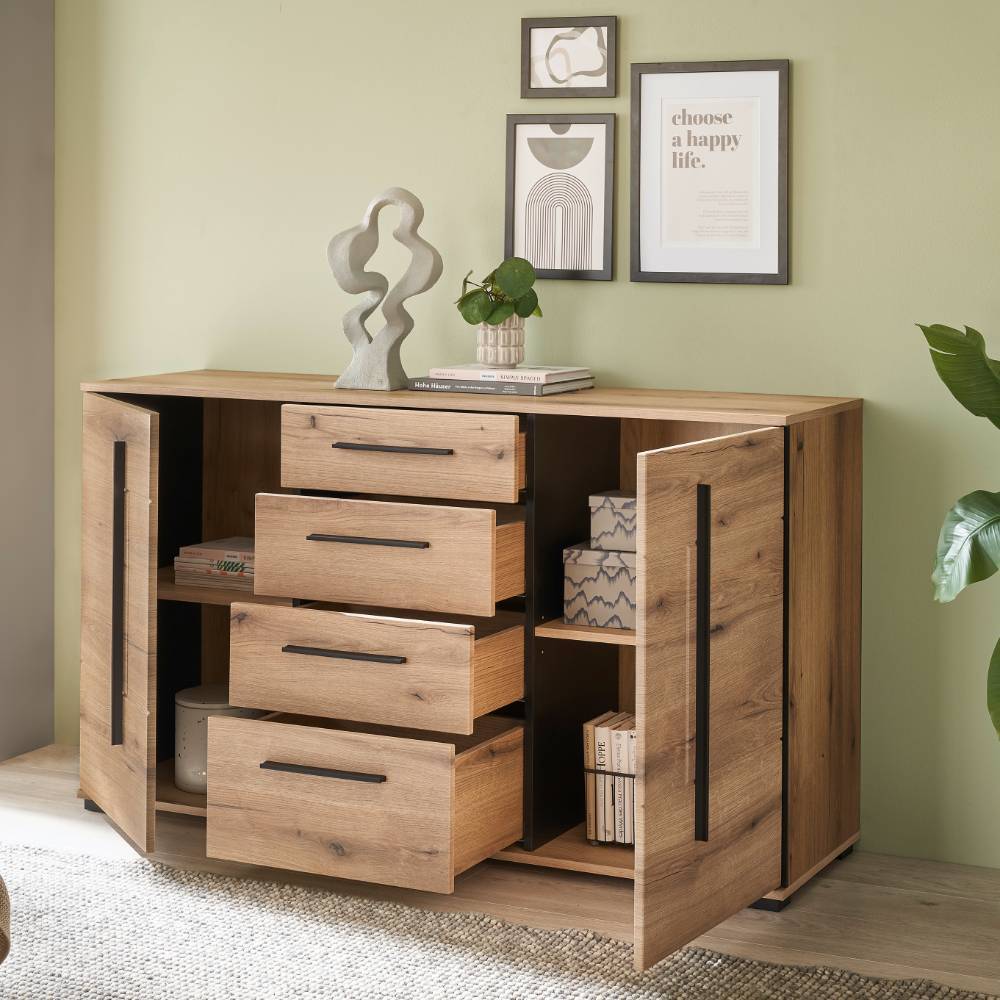 Sideboard in Eiche Dekor - Brocus