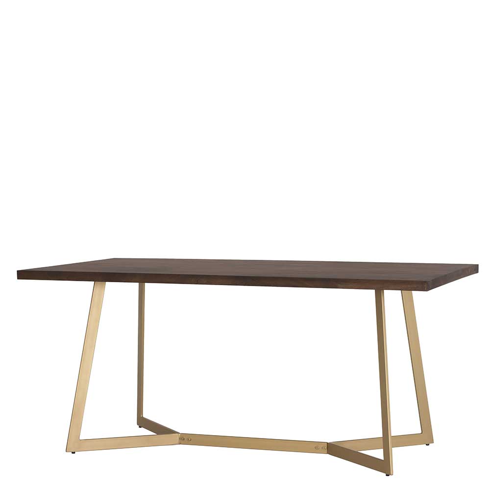 Tisch in Walnuss Braun Mangoholz - Feregato