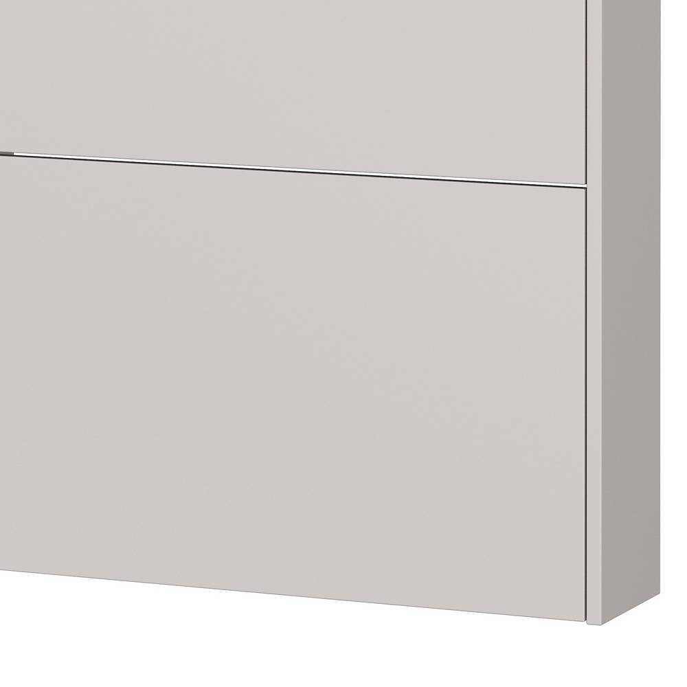 Hänge-Schuhschrank in Hellgrau - Adendras