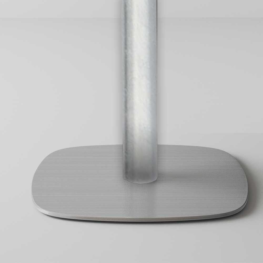 90 cm hoher Glastisch für Barstühle - Xanovio