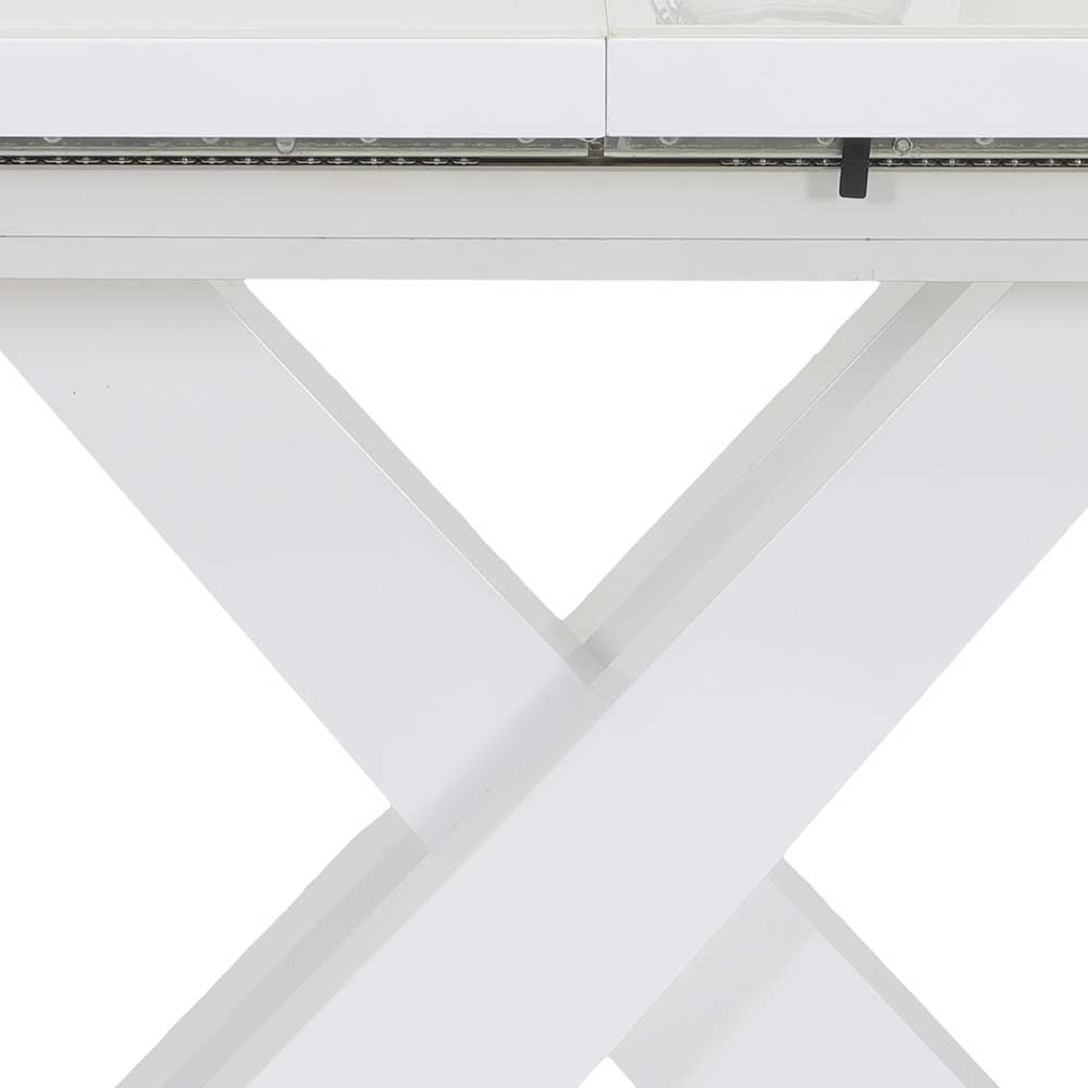 Designtisch mit X-Fuß-Säulengestell - Bodensee