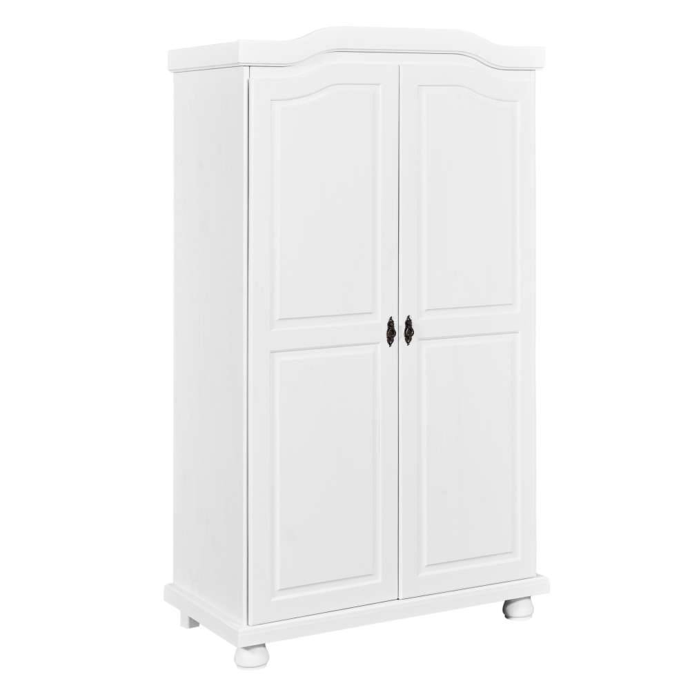 Kleiderschrank Nanini in Weiß