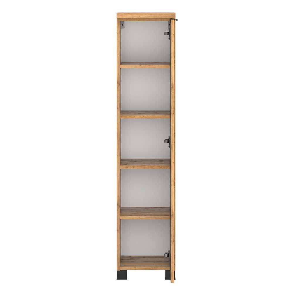 1-türiger Midi-Schrank fürs Badezimmer - Crystoga