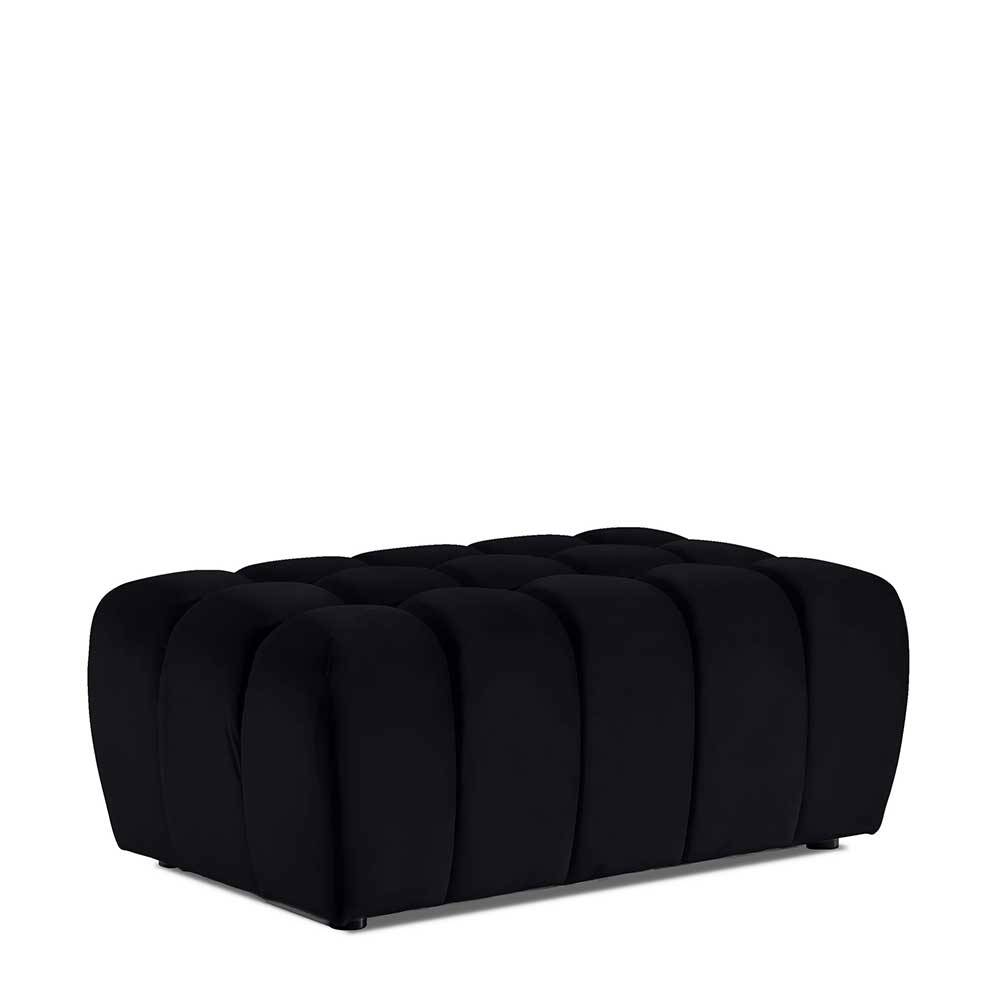 Samt Polsterhocker 102x64 cm - Graland