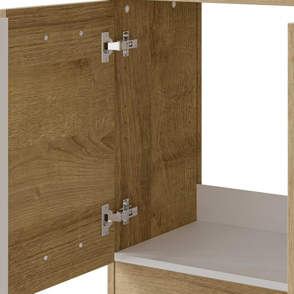 Holzoptik Waschbeckenschrank in Eiche - Habanna