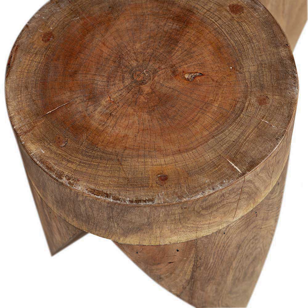 Stapelbare Beistelltische aus Holz - Pinza (zweiteilig)