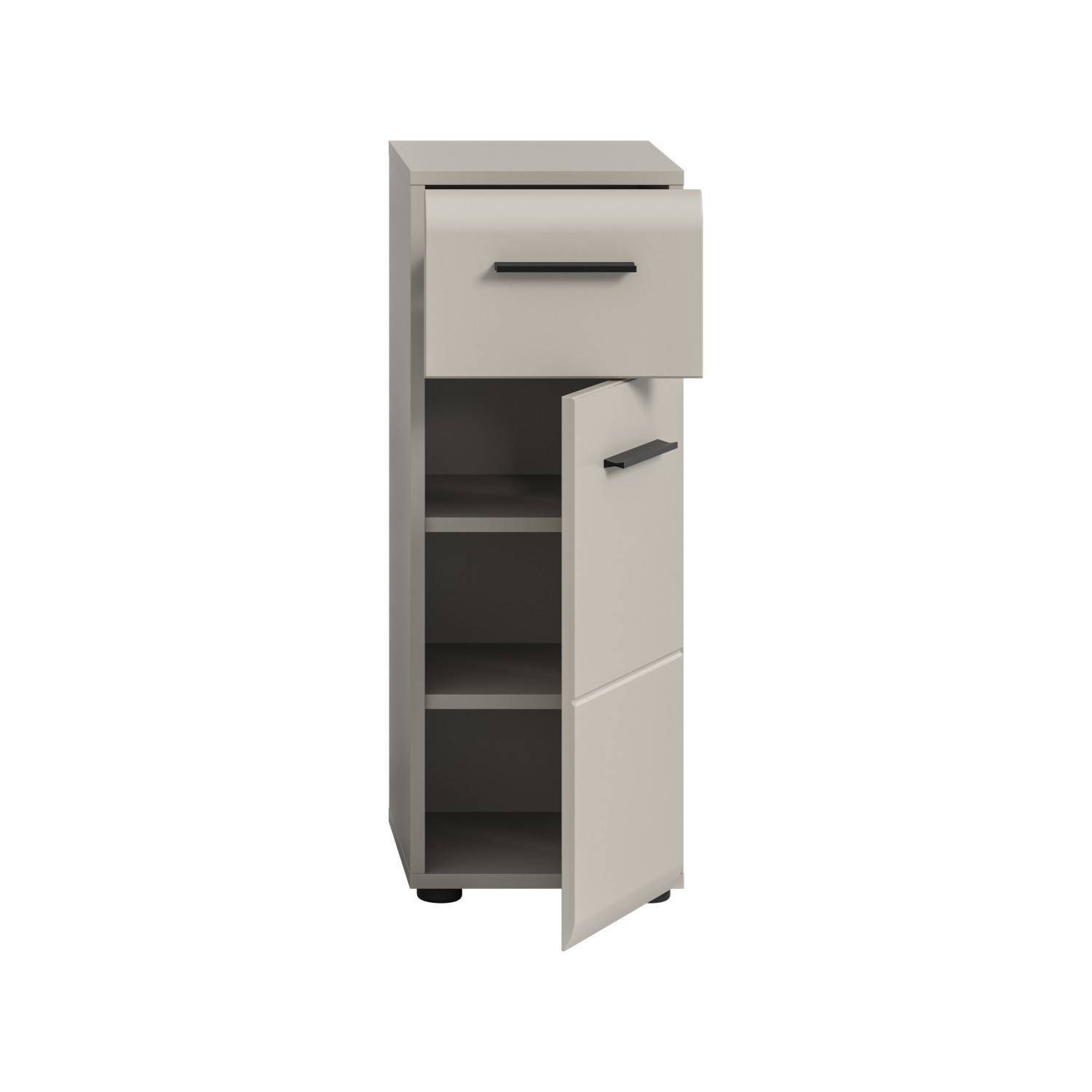 Badseitenschrank in Kaschmir Melamin - Donostia