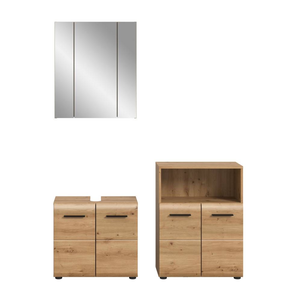 Badmöbelset in Artisan Oak - Canopus II (dreiteilig)