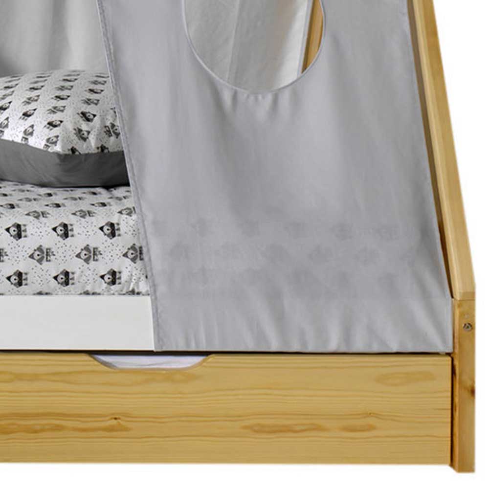 Tipi Zeltbett für Kinder mit Stoffdach - Lagion