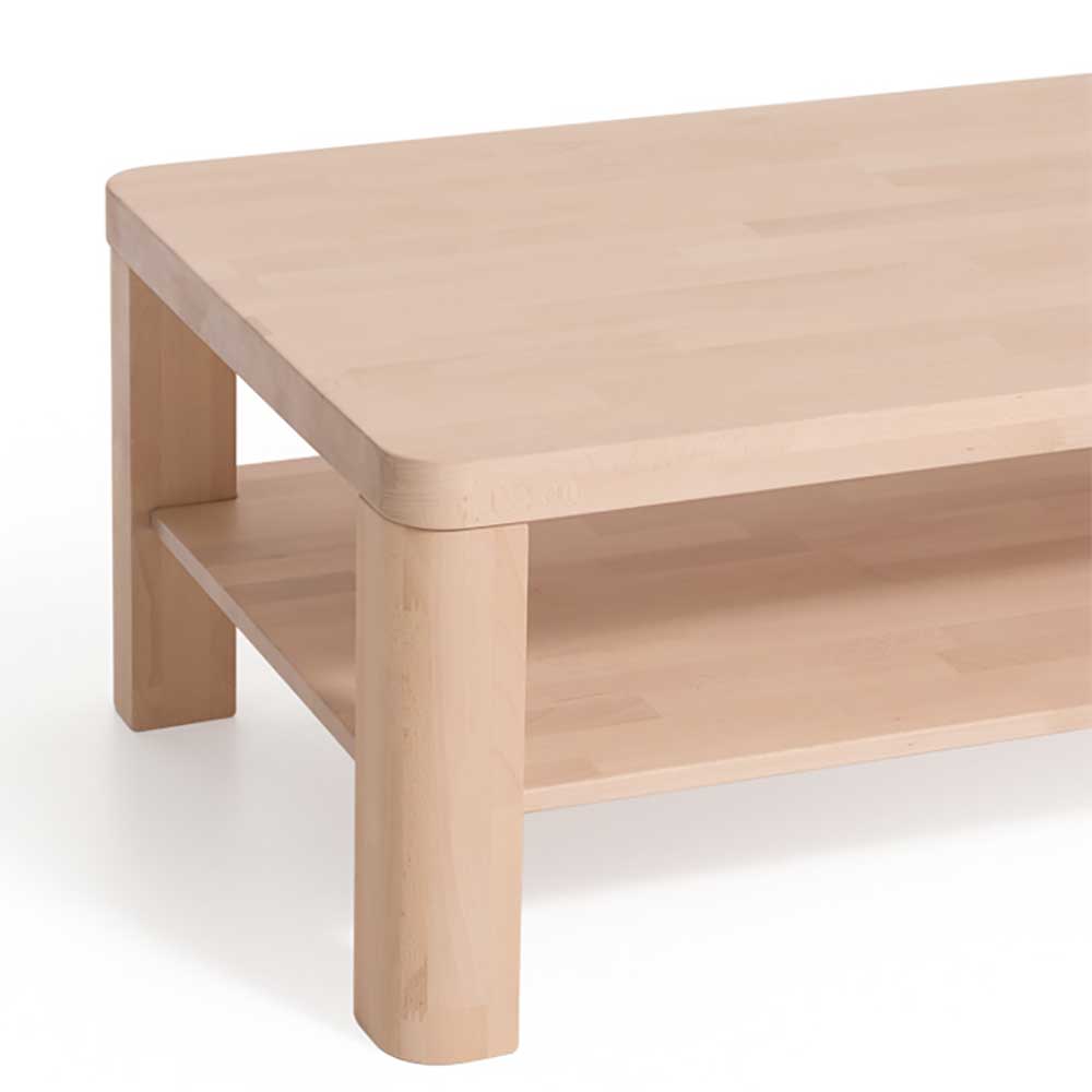 Heller Holztisch für das Wohnzimmer - Tolofo