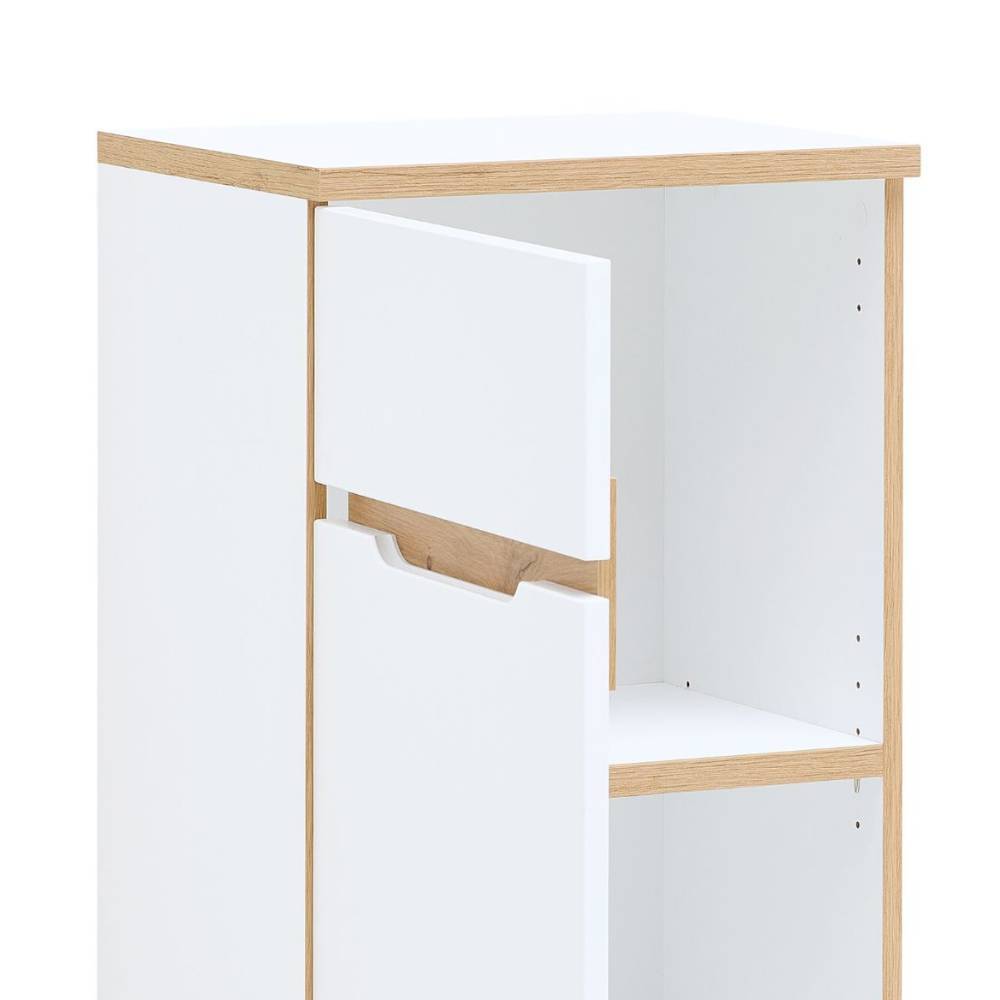 1-türiger Aktenschrank 122 cm hoch - Anesto