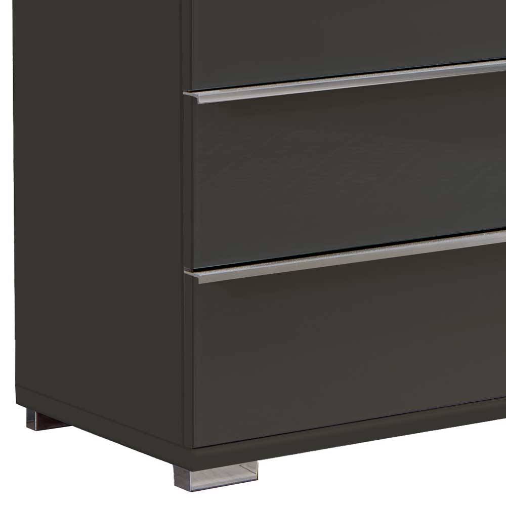 Braune Kommode mit 149 cm Breite - Madita