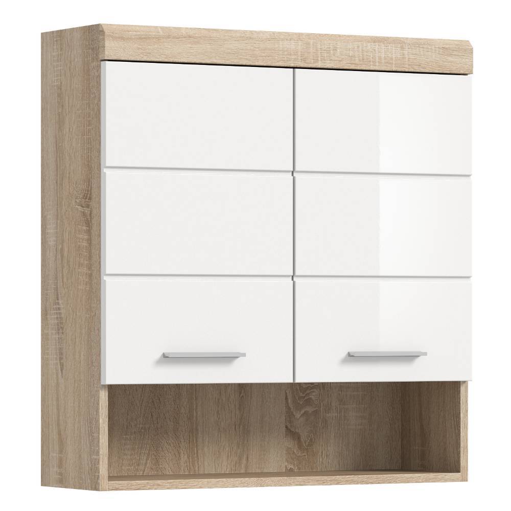 Badezimmer Hängeschrank in Weiß - Calbanyara