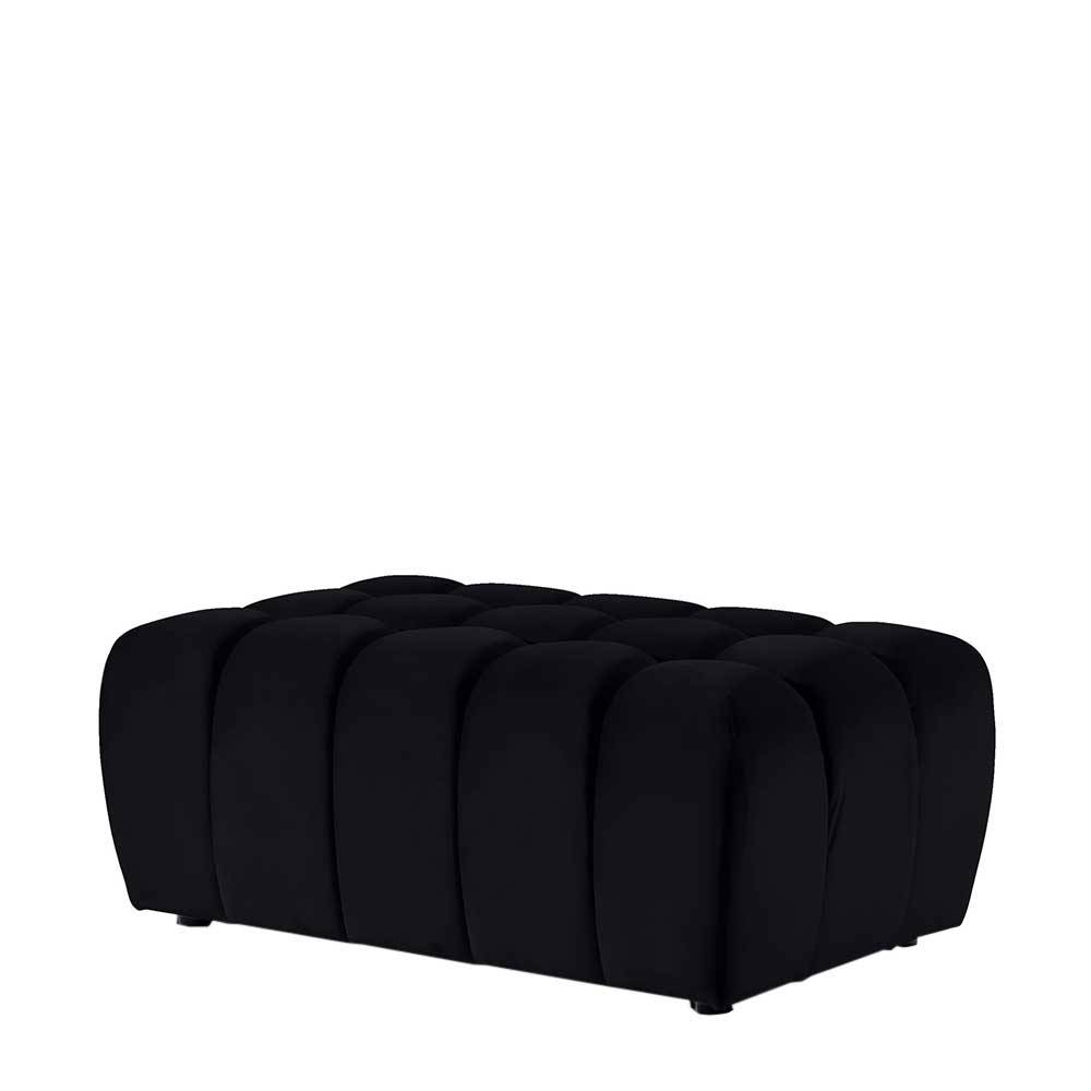 Samt Polsterhocker 102x64 cm - Graland