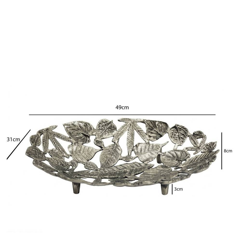 Aluminium-Schale aus verschiedenen Blatt-Formen - Cubus