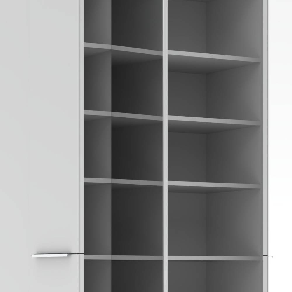 Großer Schuhschrank in Weiß - Romina