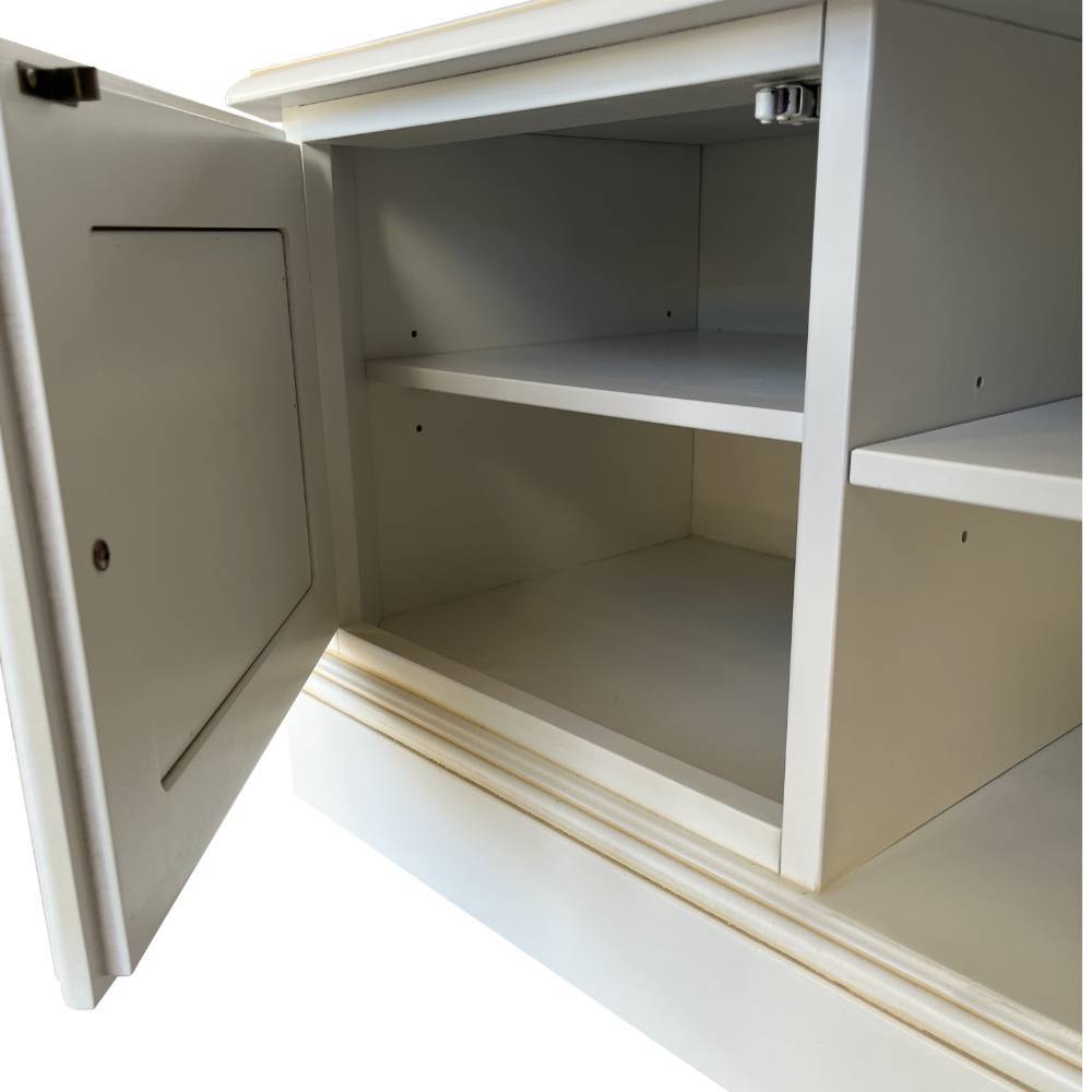 TV Unterschrank in Antikweiß - Laros